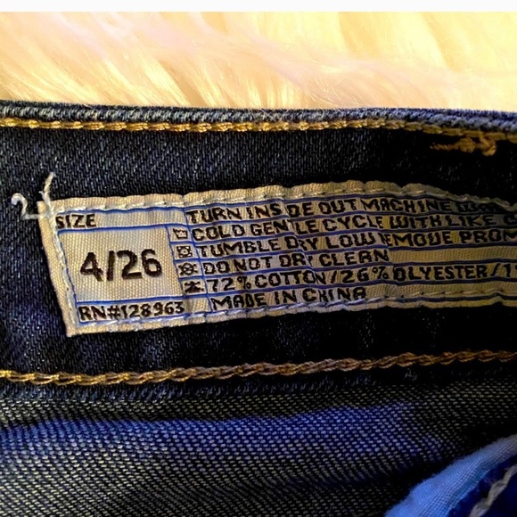 Rocks & Indigo Embroidered Denim Shorts - Picture 3 of 5